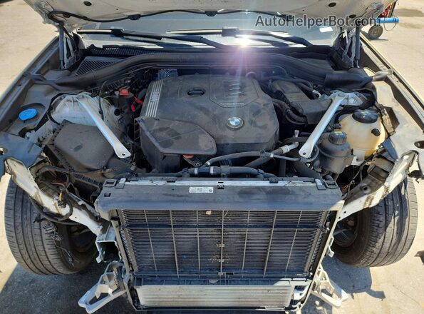 5UX33DT00N9K67342 2022 BMW X4 Cream Rear interior view