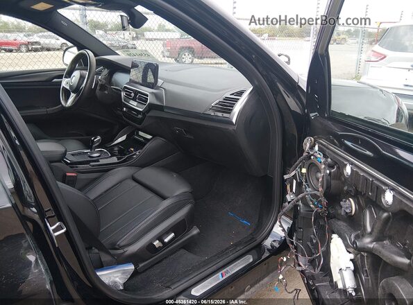 5UX33DT00N9L32299 2022 BMW X4 Black Սալոնի դիմացի տեսք