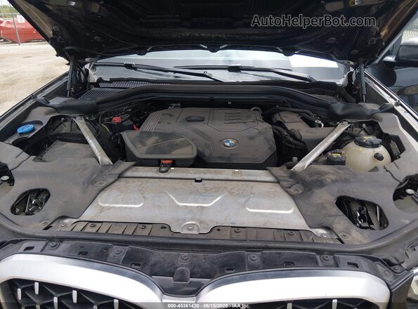 5UX33DT00N9L32299 2022 BMW X4 Black Հետևի տեսք