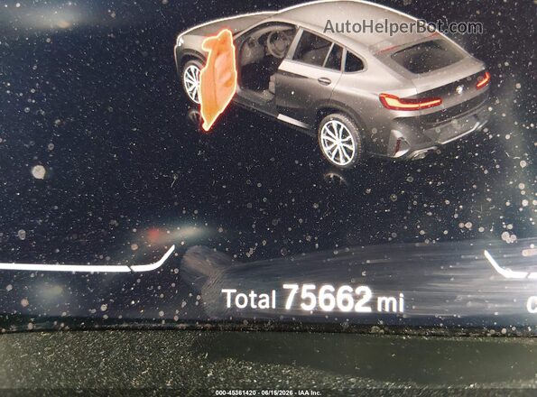 5UX33DT00N9L32299 2022 BMW X4 Black 