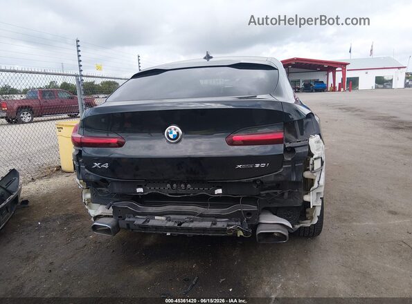 5UX33DT00N9L32299 2022 BMW X4 Black 