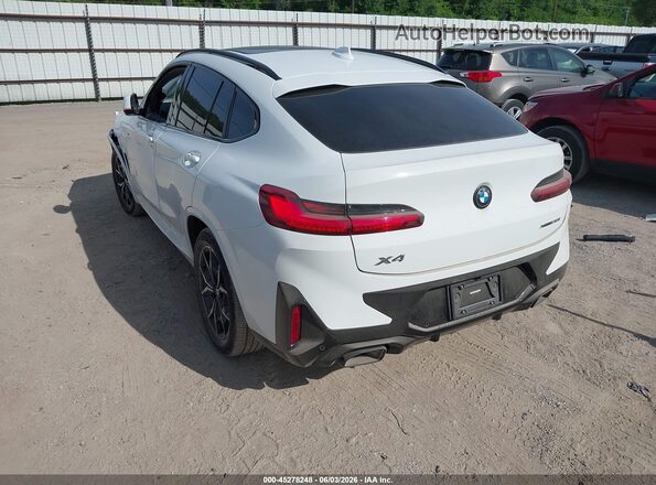 5UX33DT01P9R66241 2023 BMW X4 White Tył lewy