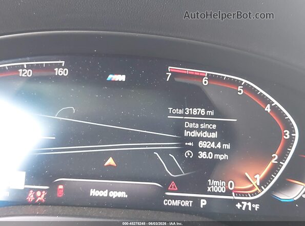 5UX33DT01P9R66241 2023 BMW X4 White 