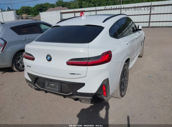 5UX33DT01P9R66241 2023 BMW X4 White Tył prawy
