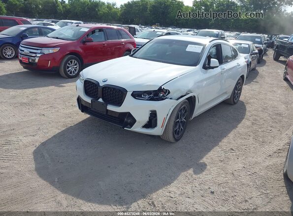 5UX33DT01P9R66241 2023 BMW X4 White Przód lewy