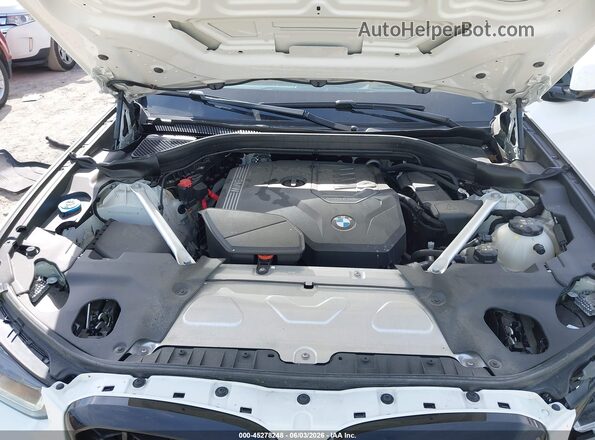 5UX33DT01P9R66241 2023 BMW X4 White Widok z tyłu