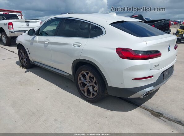 5UX33DT01P9S64274 2023 BMW X4 White უკანა მარცხენა