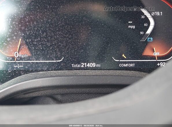 5UX33DT01R9X29946 2024 BMW X4 Gray Vista de los asientos traseros