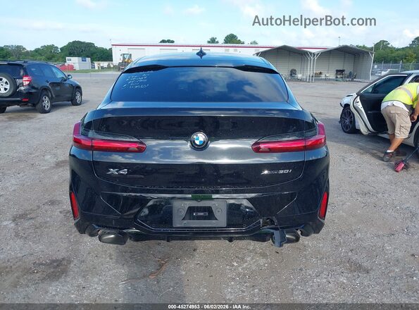 5UX33DT02R9U35651 2024 BMW X4 Black 