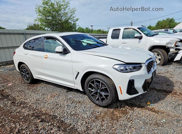 5UX33DT04P9P87448 2023 BMW X4 White 