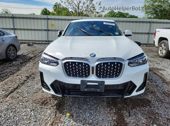 5UX33DT04P9P87448 2023 BMW X4 White 