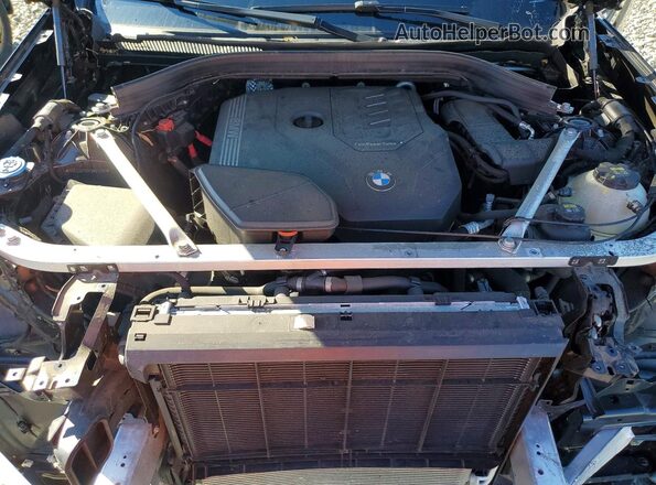 5UX33DT05P9N63508 2023 BMW X4 Черный Вид подкапотного пространства