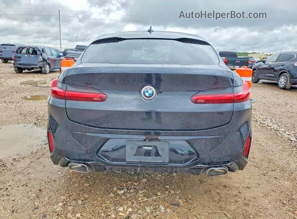 5UX33DT08N9J61897 2022 BMW X4 Черный Вид сзади