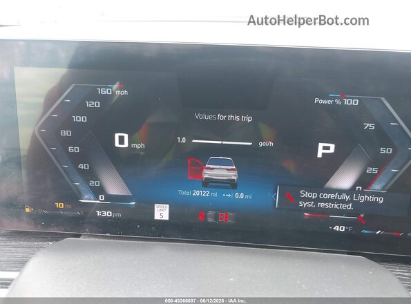 5UX33EM00S9X88674 2025 BMW X7 White უკანა სავარძლების ხედი
