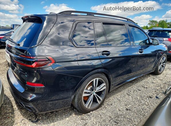 5UX33EM01S9W24690 2025 BMW X7 Black 