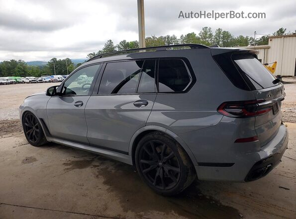 5UX33EM03R9T73102 2024 BMW X7 Gray Հետևի ձախ