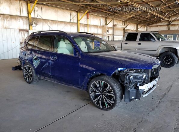 5UX33EM0XP9R55243 2023 BMW X7 Blue 
