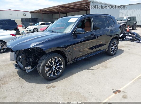 5UX33EU01T9044731 2026 BMW X5 Dark Blue Front left