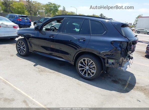 5UX33EU01T9044731 2026 BMW X5 Dark Blue Rear left