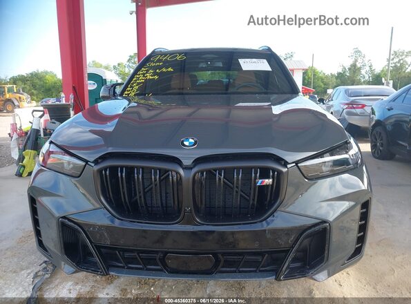 5UX33EU02T9305073 2026 BMW X5 Gray Սալոնի հետևի տեսք