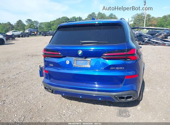 5UX33EU04S9X45116 2025 BMW X5 Синий 