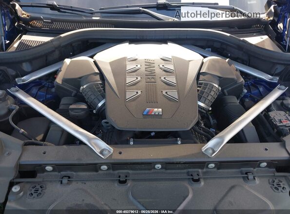 5UX33EU04S9X45116 2025 BMW X5 Синий Вид сзади