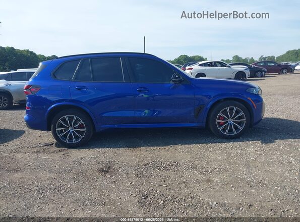 5UX33EU04S9X45116 2025 BMW X5 Синий Вид задней части салона
