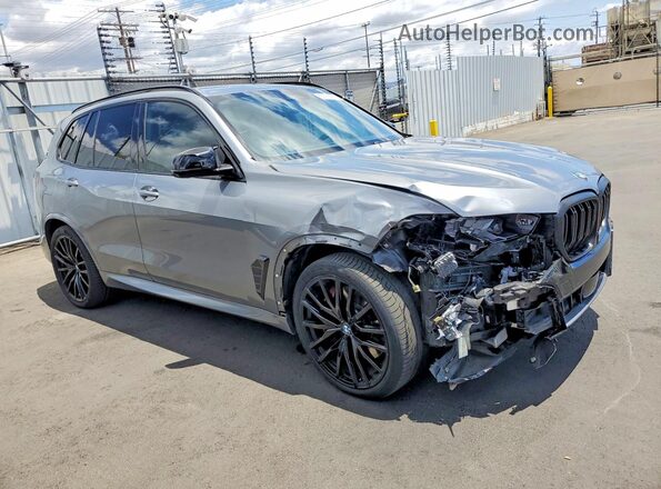 5UX33EU05R9T26024 2024 BMW X5 Gray Առջևի աջ