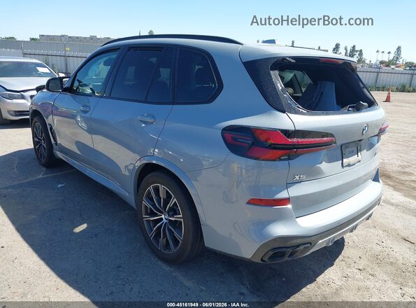 5UX33EU05R9T83114 2024 BMW X5 Gray Trasero izquierdo