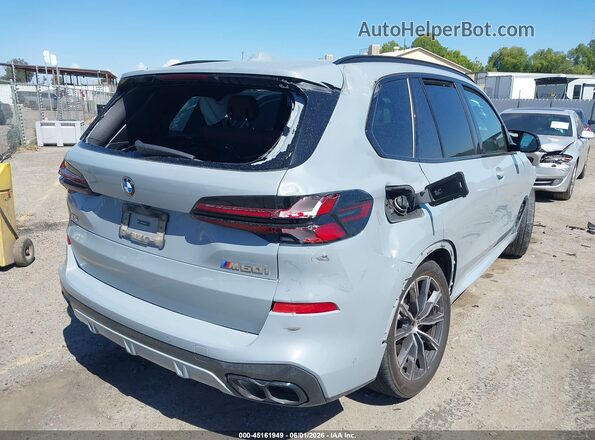 5UX33EU05R9T83114 2024 BMW X5 Gray Trasero derecho