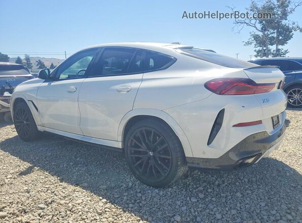 5UX33EX01R9V83998 2024 BMW X6 White Tył lewy