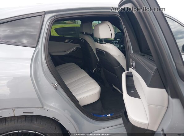 5UX33EX01S9W31814 2025 BMW X6 Gray VIN sticker view