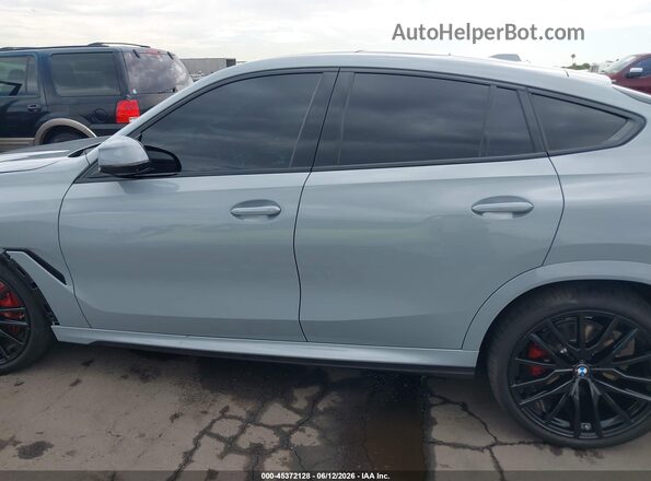 5UX33EX01S9W31814 2025 BMW X6 Gray 