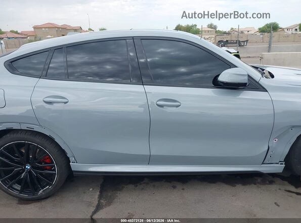 5UX33EX01S9W31814 2025 BMW X6 Gray 360 interior view