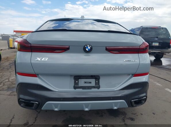 5UX33EX01S9W31814 2025 BMW X6 Gray 