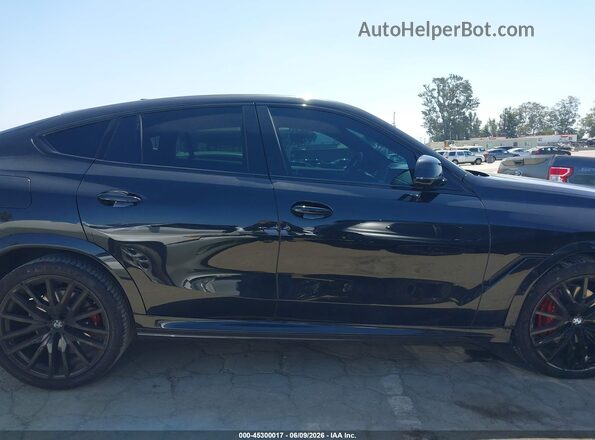 5UX33EX01S9W32428 2025 BMW X6 Black Вид задньої частини салону