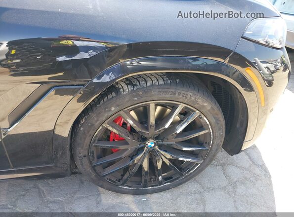 5UX33EX01S9W32428 2025 BMW X6 Black Вид спереду