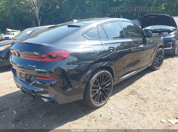 5UX33EX04R9S73070 2024 BMW X6 Black Trasero derecho