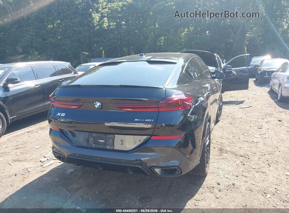 5UX33EX04R9S73070 2024 BMW X6 Black 