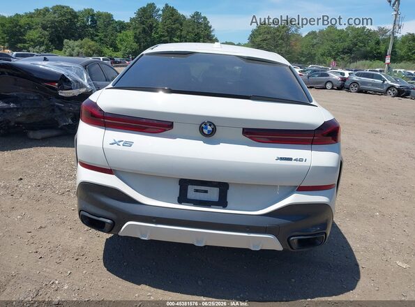 5UX33EX04R9U46313 2024 BMW X6 White 