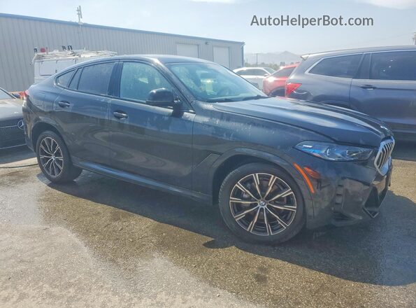 5UX33EX04R9W08540 2024 BMW X6 Black 