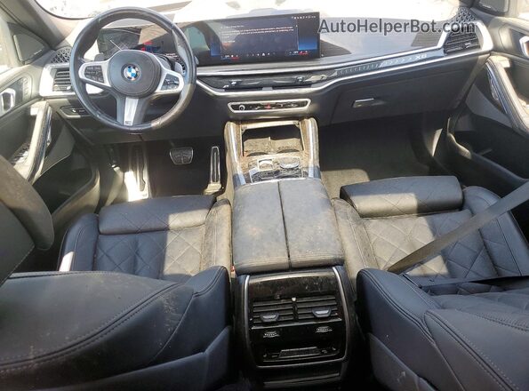 5UX33EX04R9W08540 2024 BMW X6 Black 