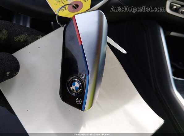 5UX33EX05R9U78624 2024 BMW X6 Black წინა პანელის ხედი