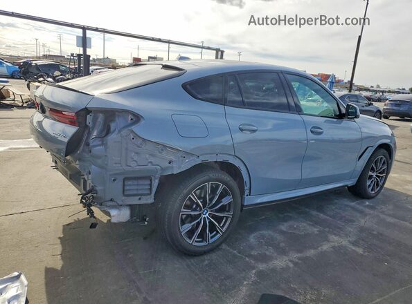 5UX33EX05S9Z19738 2025 BMW X6 Gray Հետևի աջ