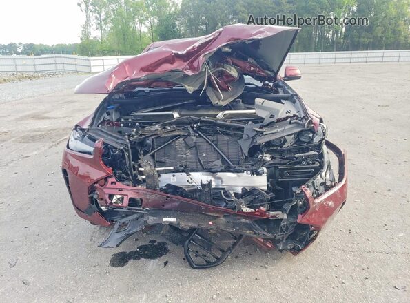 5UX33EX08T9056189 2026 BMW X6 Burgundy Вид спереду