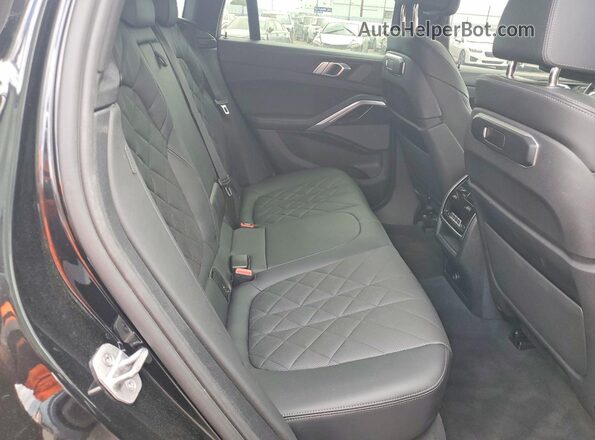 5UX33EX09R9S50500 2024 BMW X6 Black Vista interior trasera