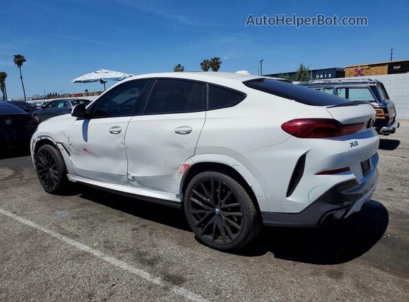 5UX33EX0XR9U75055 2024 BMW X6 White Задня ліва чверть