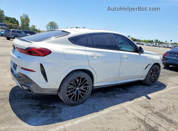 5UX33EX0XR9U75055 2024 BMW X6 White Задня права чверть