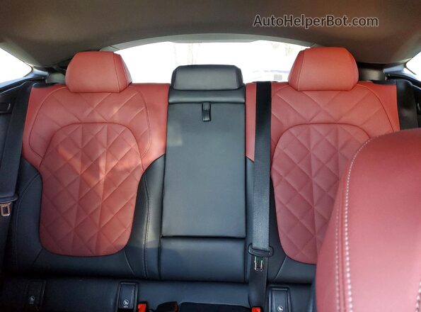 5UX33EX0XR9U75055 2024 BMW X6 White Вид задніх сидінь