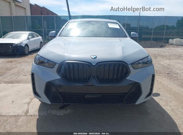5UX33EX0XT9312297 2026 BMW X6 Серый Вид задней части салона